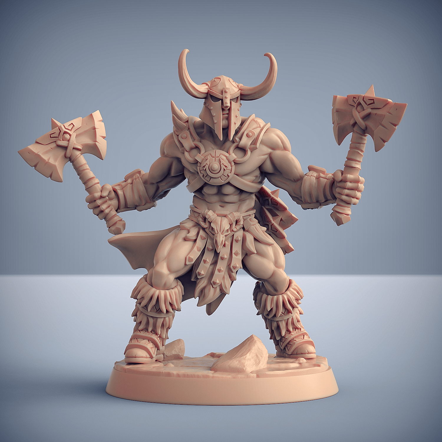 3D Printed Artisan Guild Modular Dragonpeak Barbarians Dragonpeak Barbarians 28mm 32mm