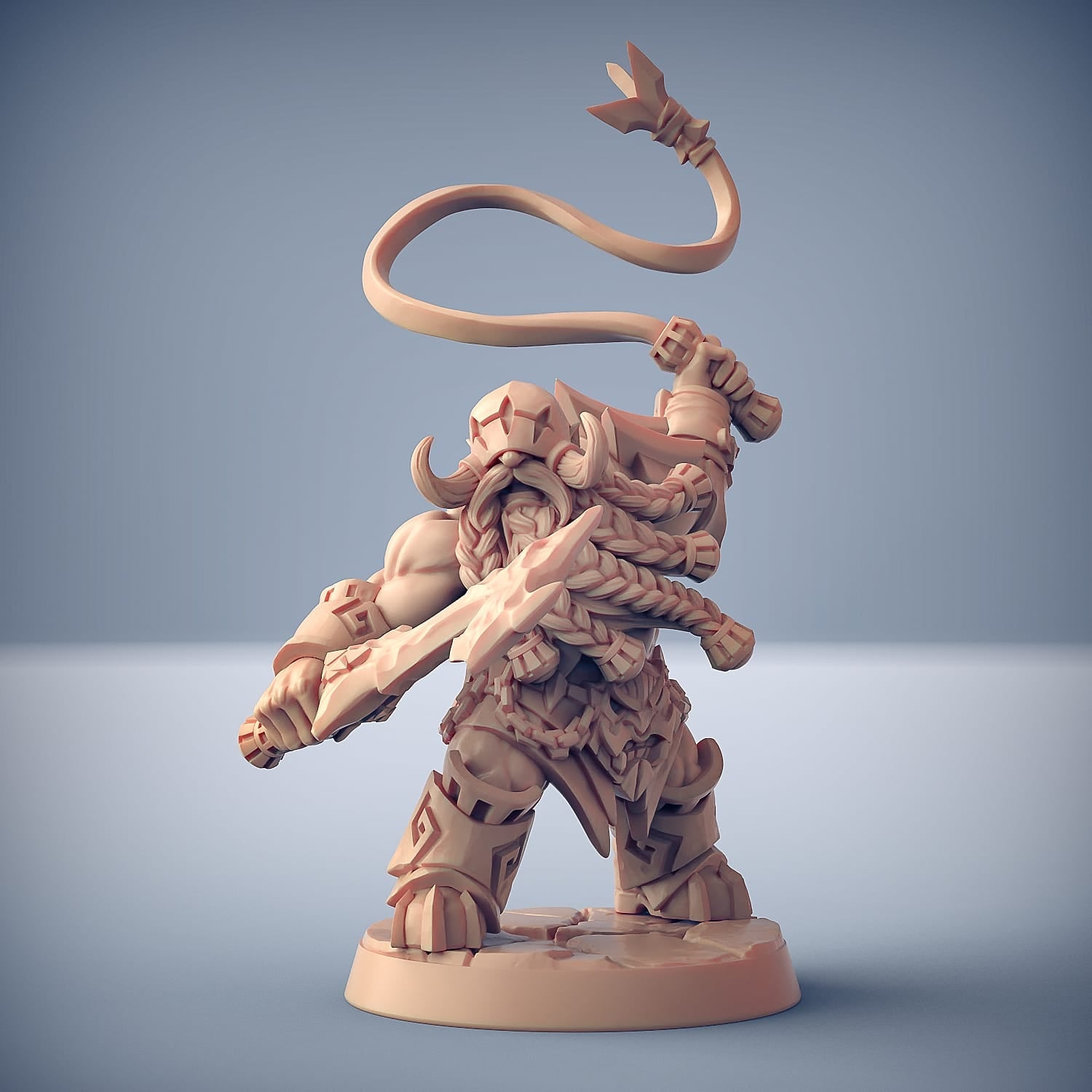 3D Printed Artisan Guild Modular Dumlok Flameseekers Dumlok Flameseekers 28mm 32mm