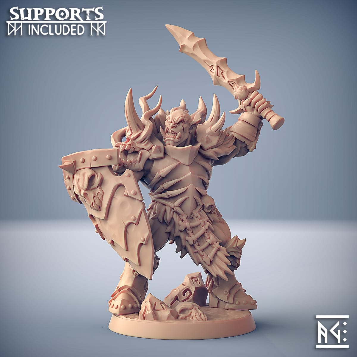 3D Printed Artisan Guild Modular Frostmetal Clan Frostmetal Clan 28mm 32mm