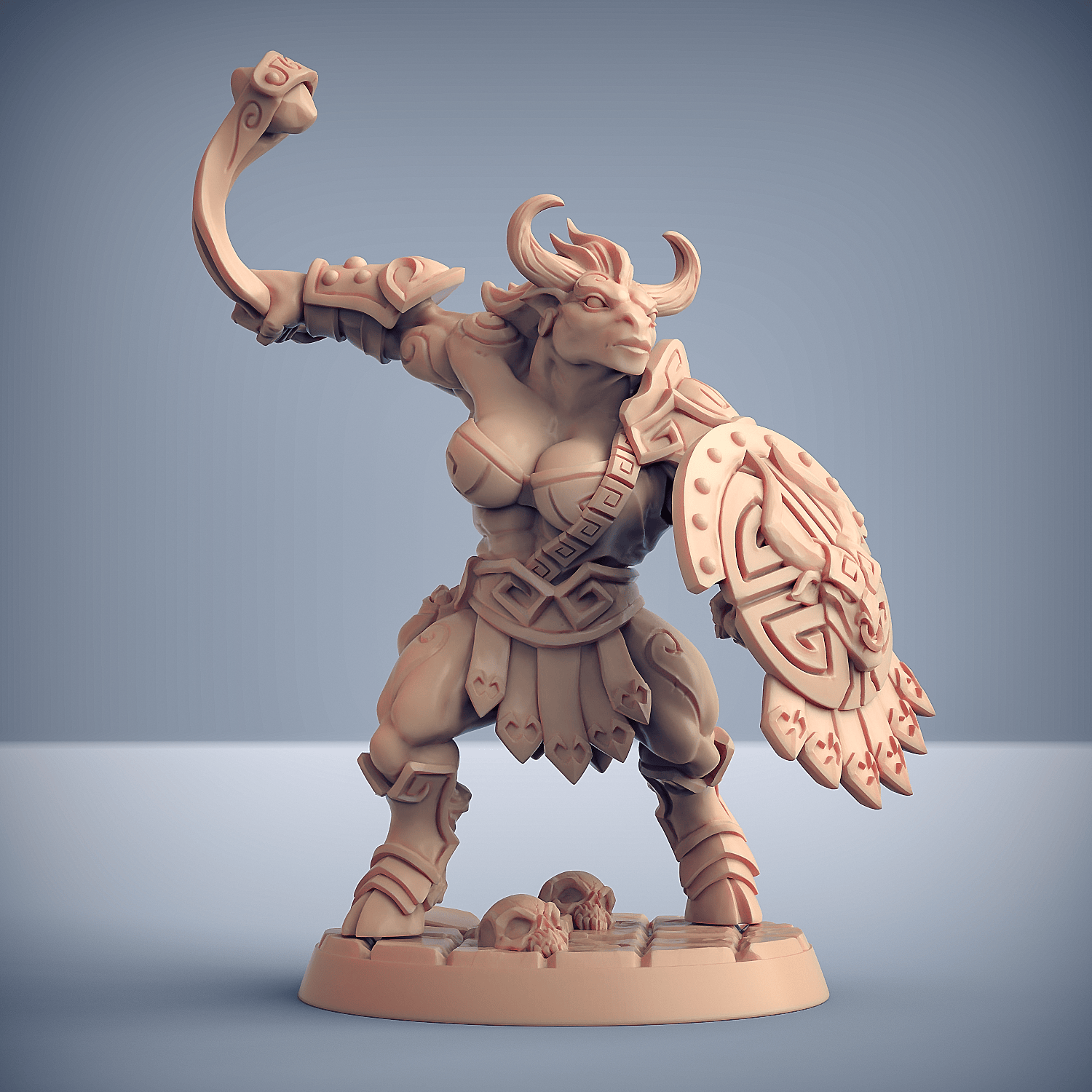 3D Printed Artisan Guild Modular Labirynth Minocs Order of the Labyrinth 28mm 32mm