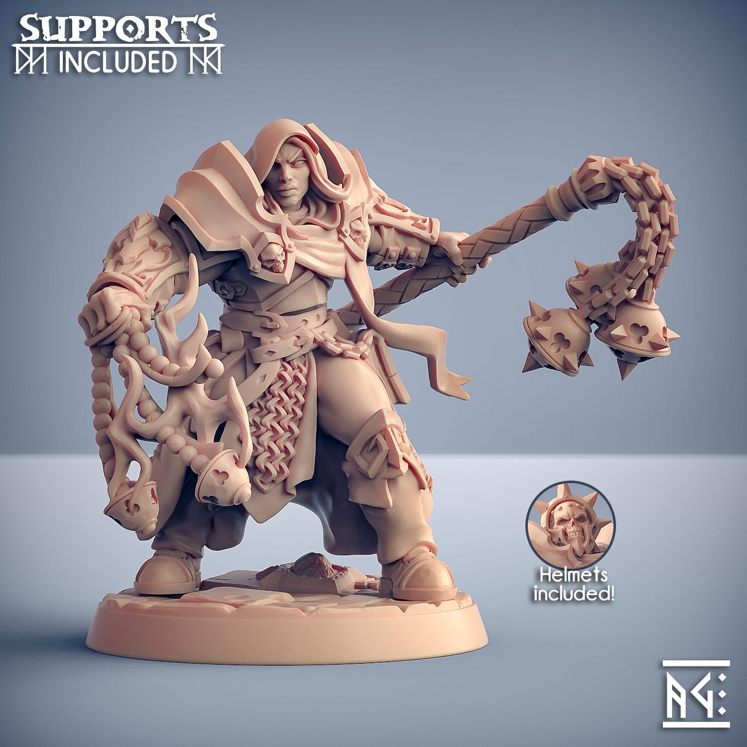 3D Printed Artisan Guild Modular Requiem Templar A Modular Requiem Templars The Requien Brotherhood 28mm 32mm