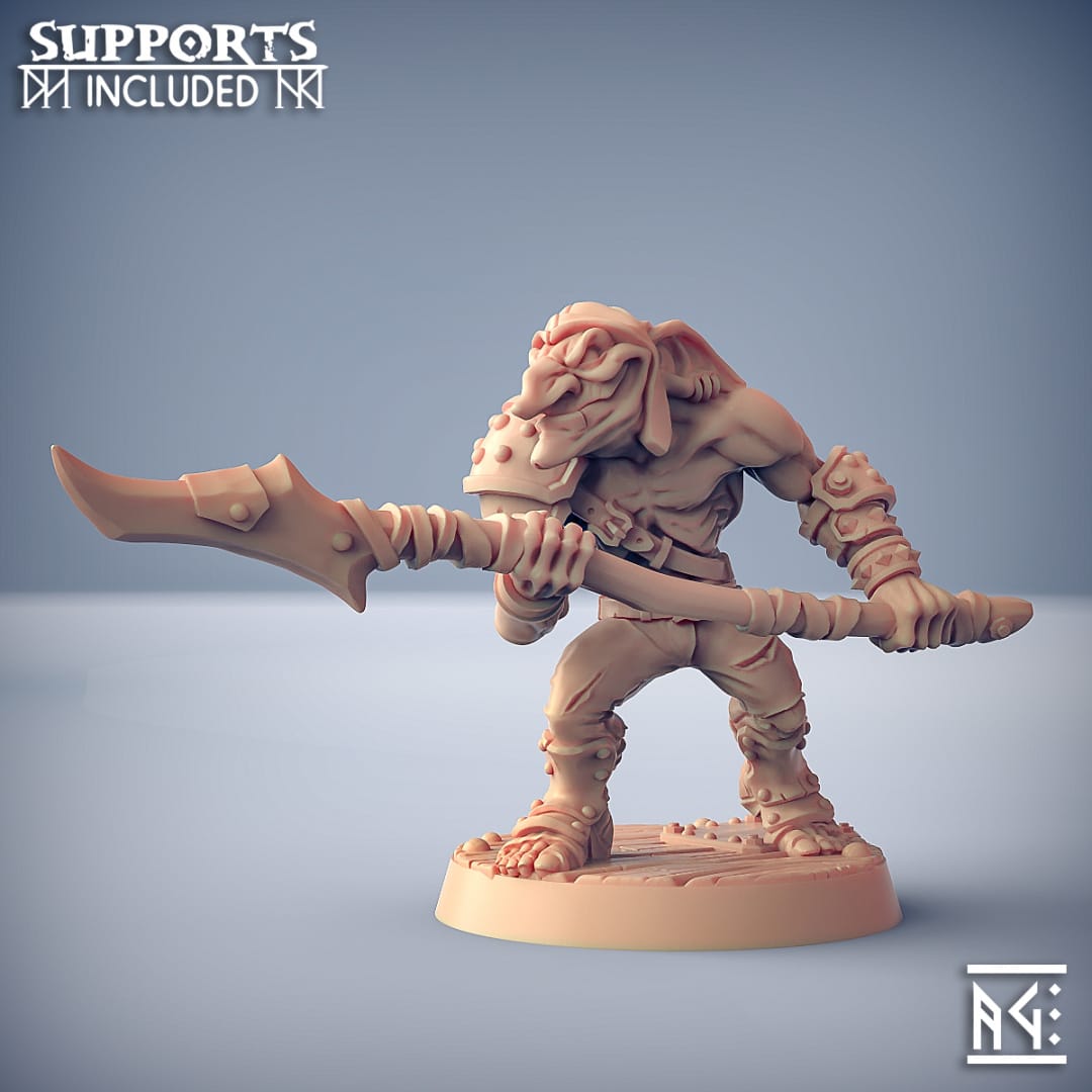 3D Printed Artisan Guild Modular Sparksoot Goblin Sparksoot Goblin Set 28mm 32mm