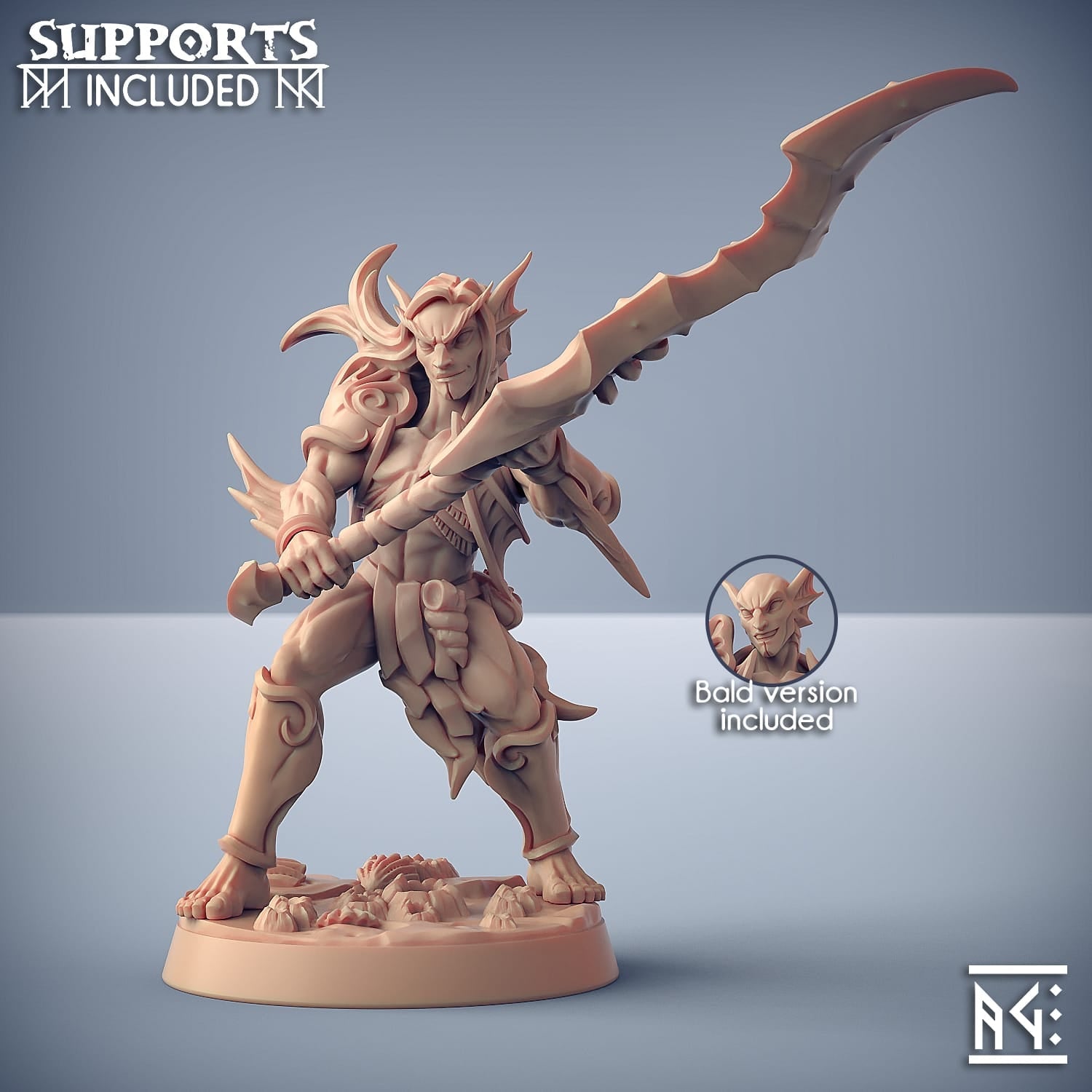 3D Printed Artisan Guild Modular Triton Raiders Sunken Kingdom 28mm 32mm