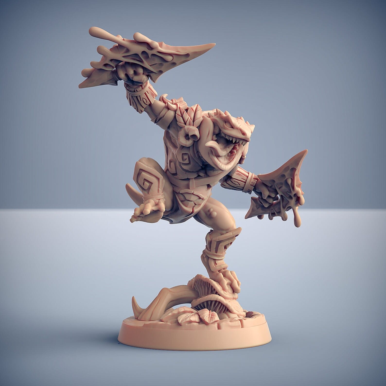 3D Printed Artisan Guild Modulars Gurunda Swamp Gurunda 28mm 32mm