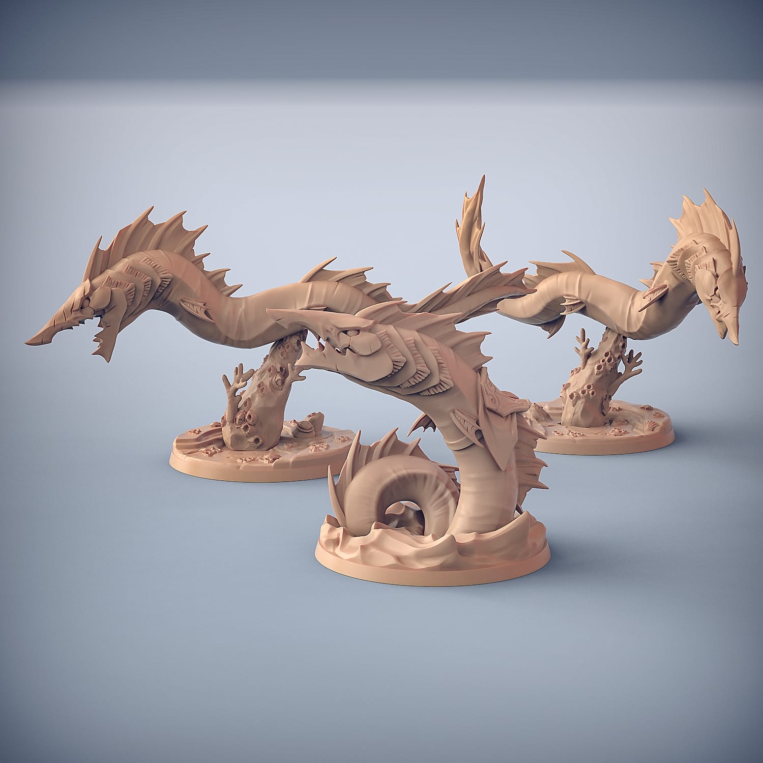 3D Printed Artisan Guild Swordeel Riders Sunken Kingdom 28mm 32mm