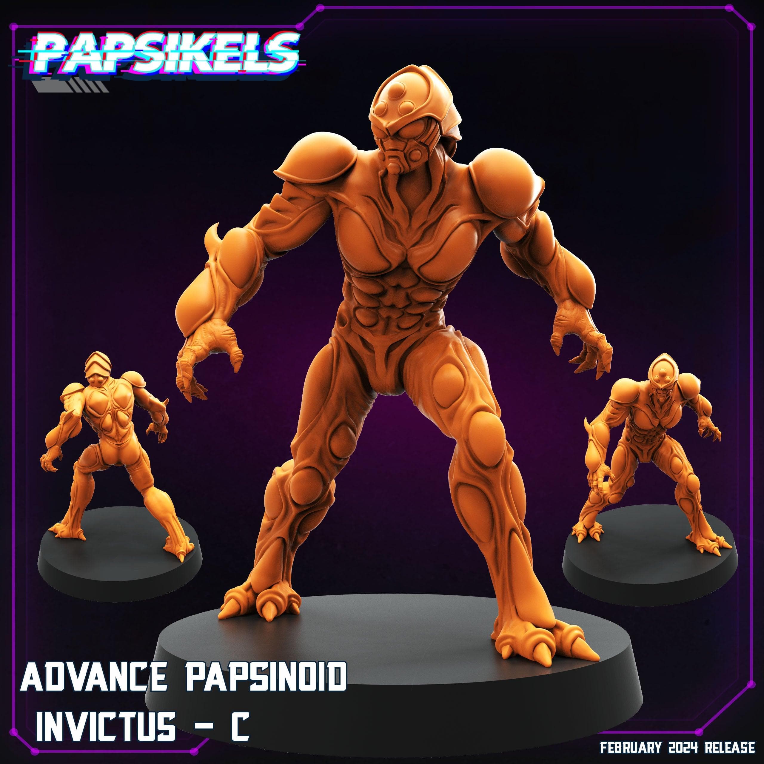 3D Printed Papsikels Advance Papsinoid Invictus Set 28mm 32mm