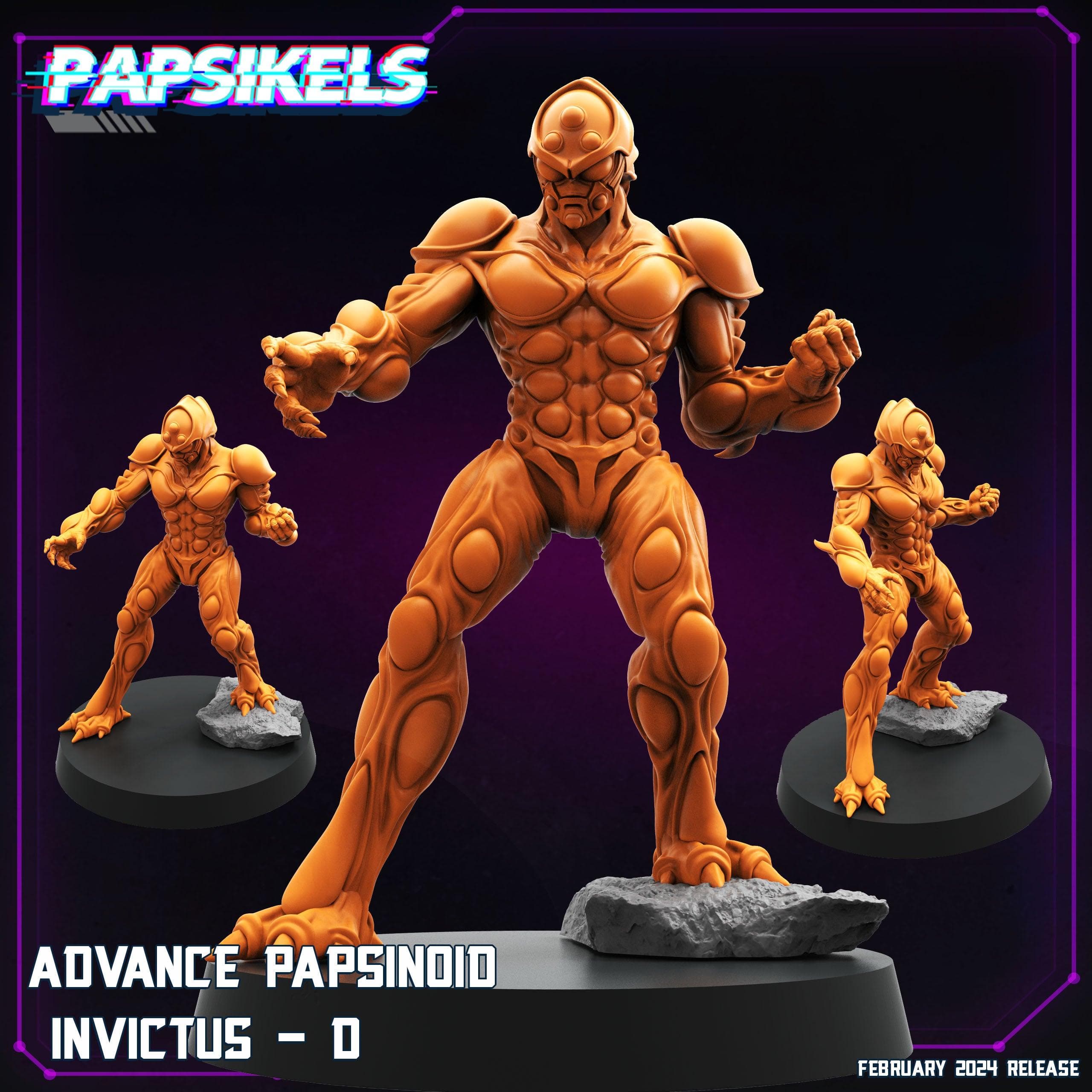 3D Printed Papsikels Advance Papsinoid Invictus Set 28mm 32mm