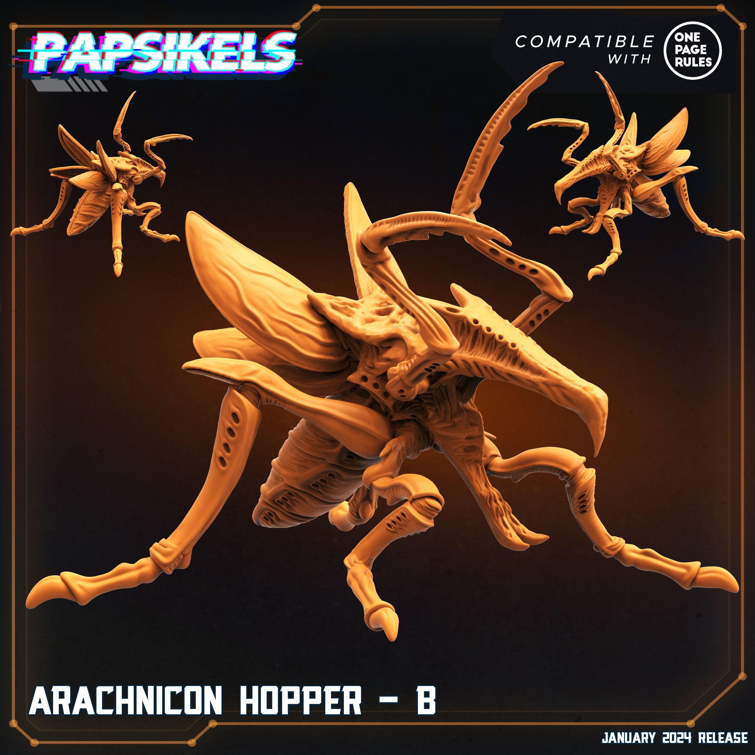3D Printed Papsikels Arachnicon Hoppers Set Dropship Troopers 28mm 32mm