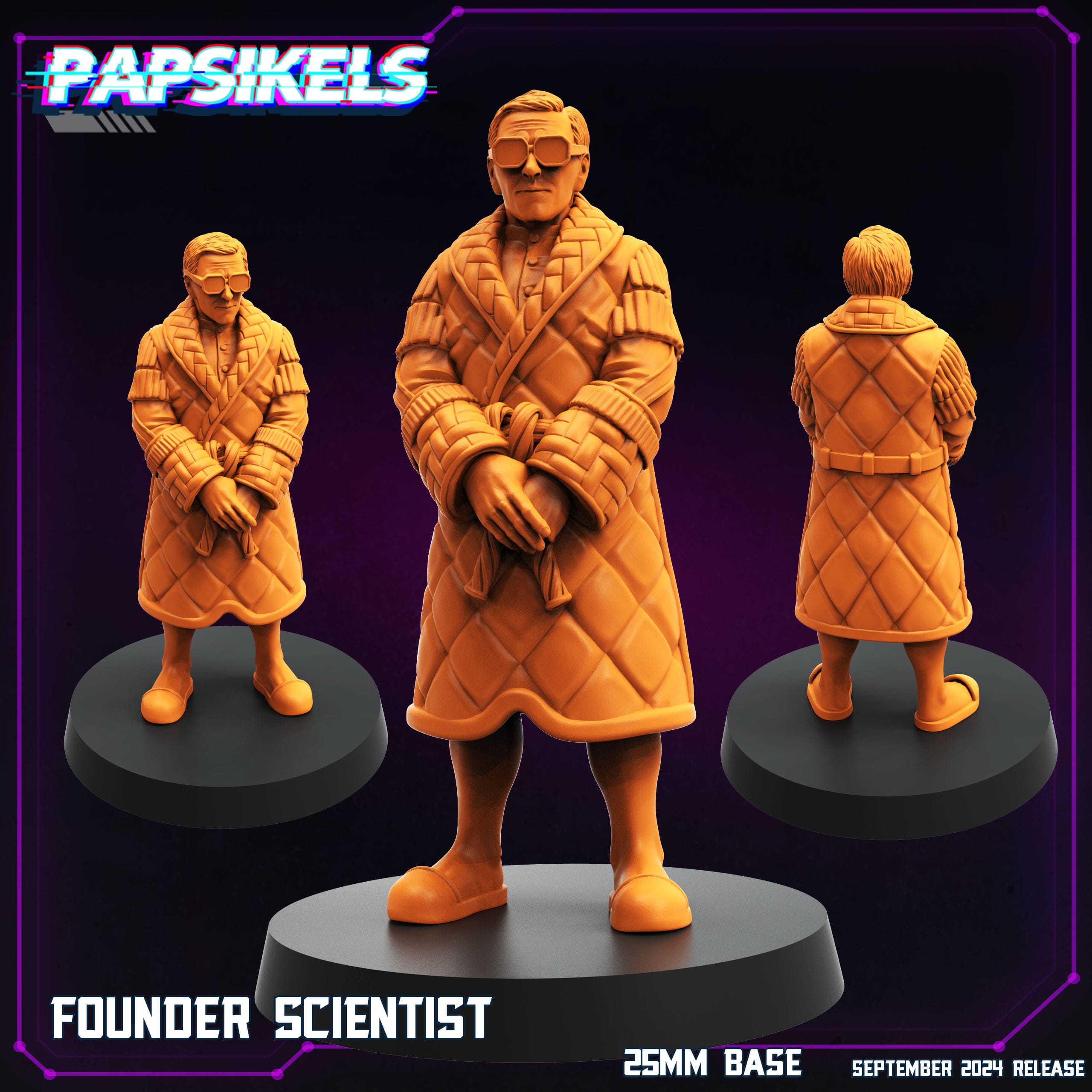 3D Printed Papsikels  Cyberbabe Kel C Zayver Bondage Suit SEPTEMBER 2024 CYBERPUNK 28mm 32mm