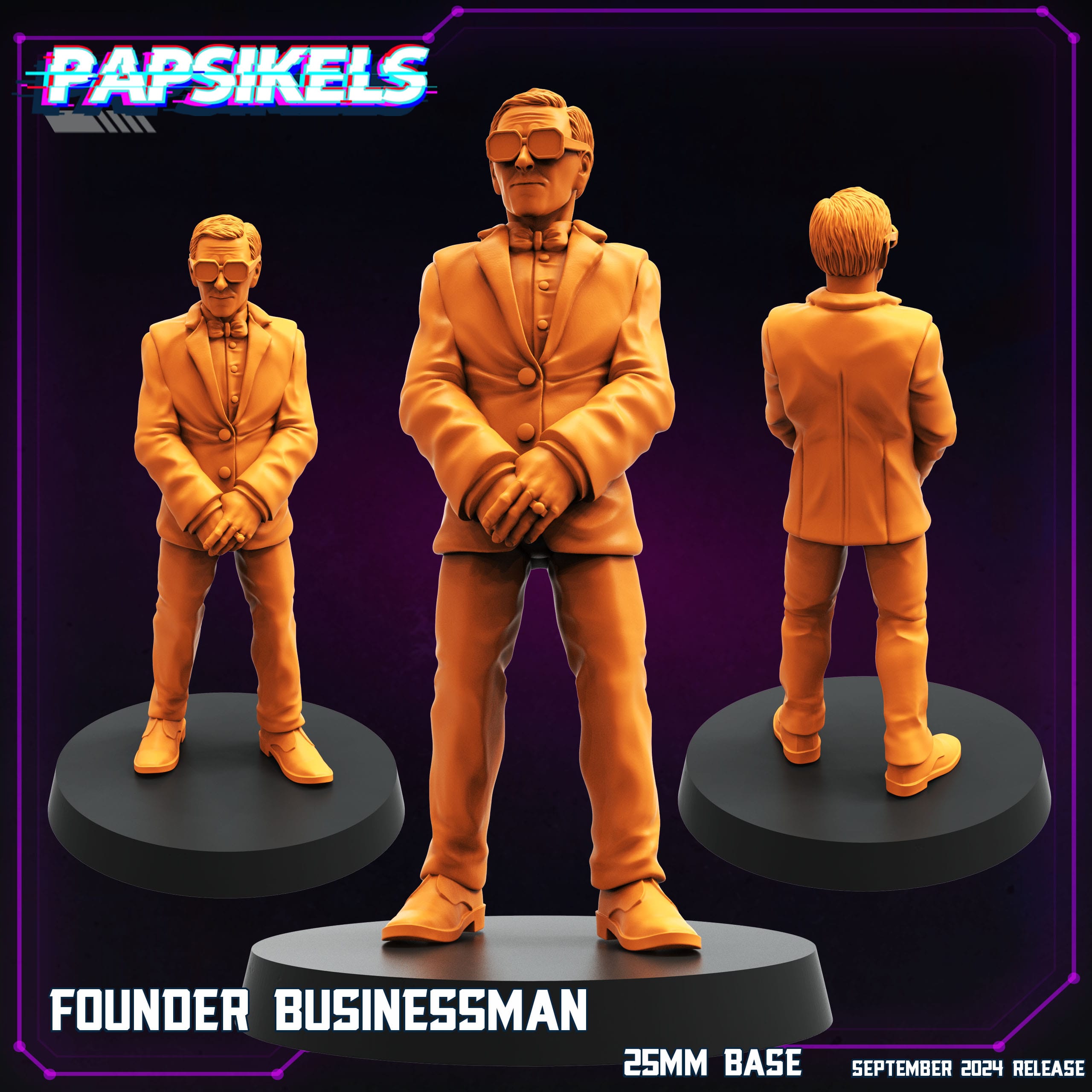 3D Printed Papsikels  Cyberbabe Kel C Zayver Bondage Suit SEPTEMBER 2024 CYBERPUNK 28mm 32mm