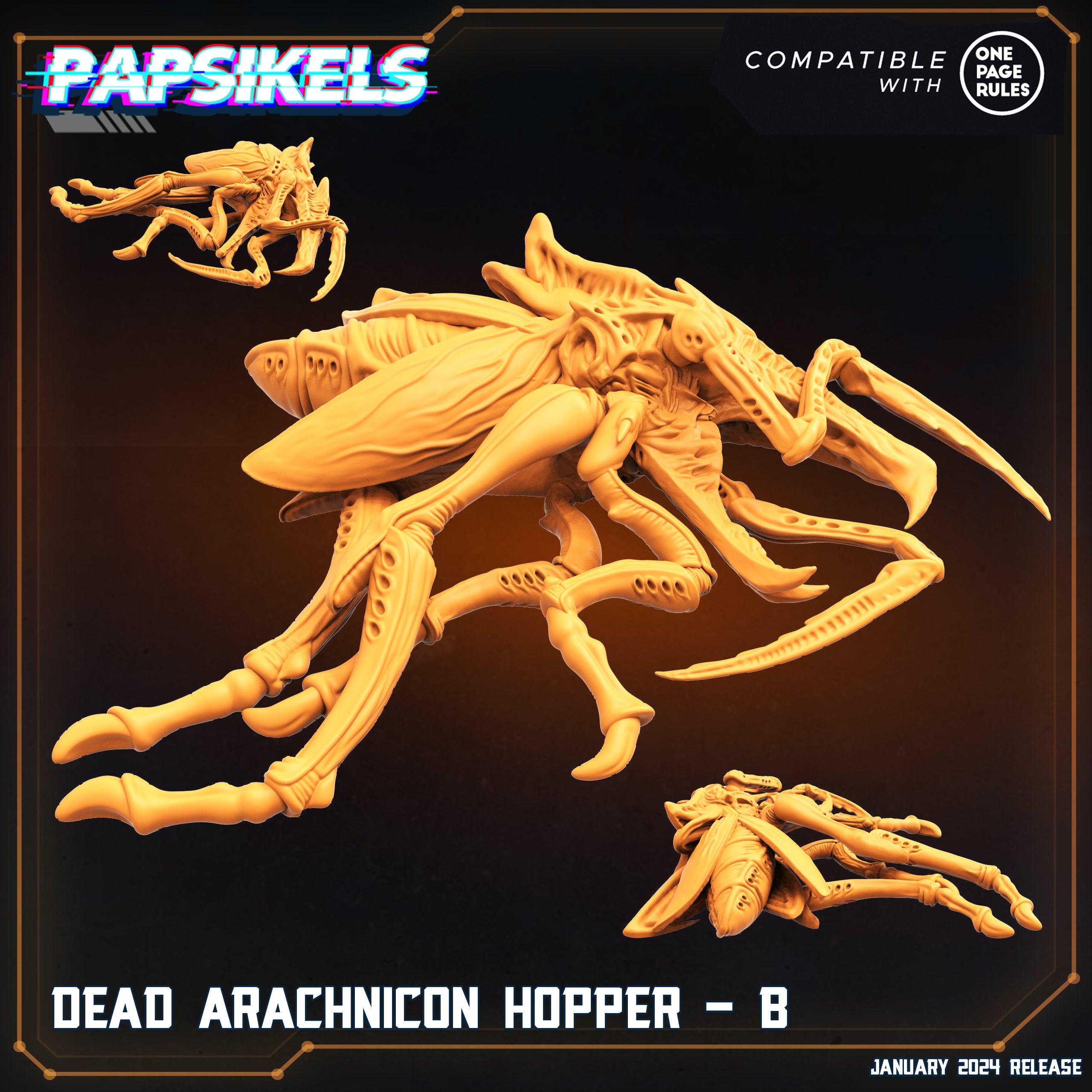 3D Printed Papsikels Dead Arachnicon Hoppers Dropship Troopers 28mm 32mm
