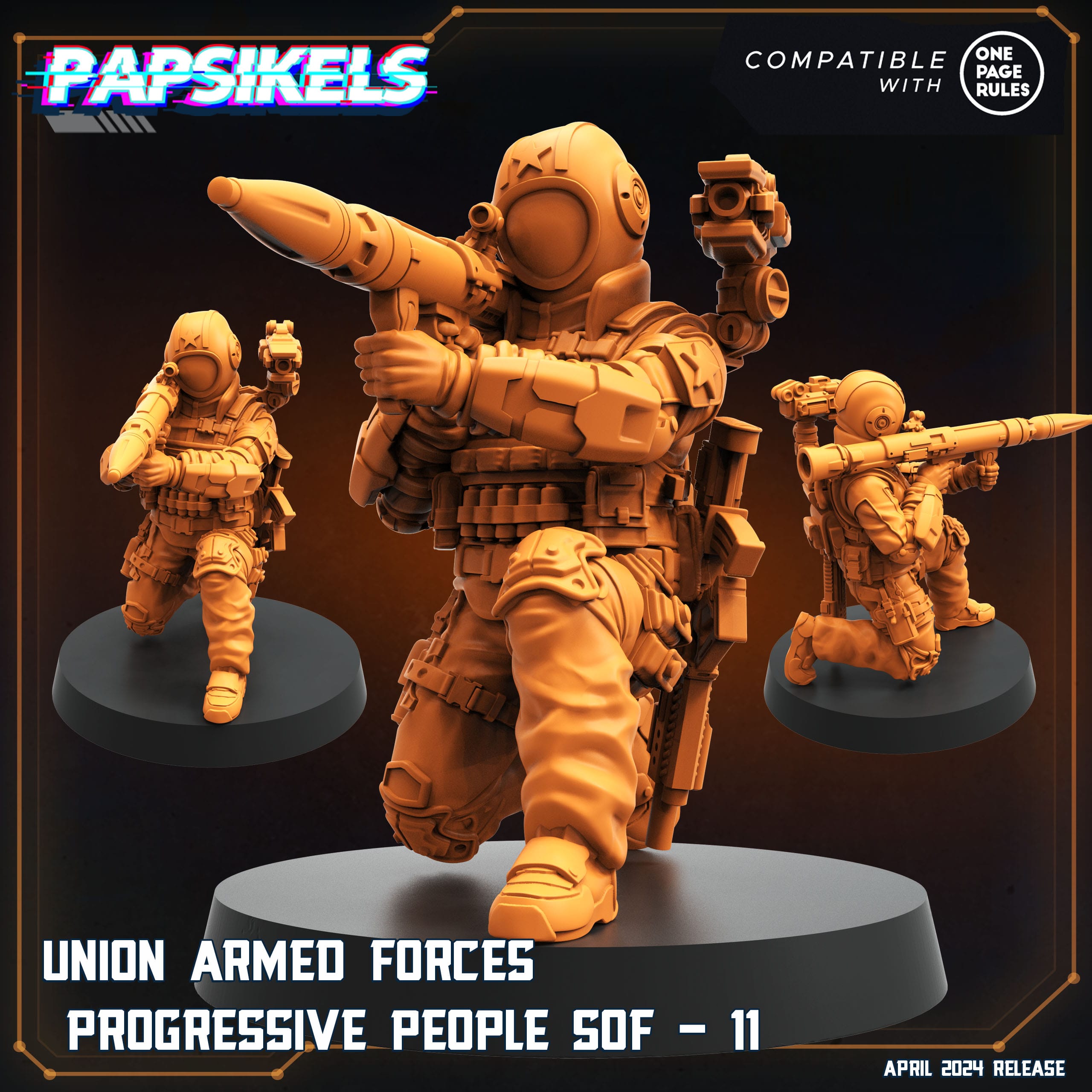 3D Printed Papsikels Democracy Troopers SciFi Raven Claw Set 28mm 32mm