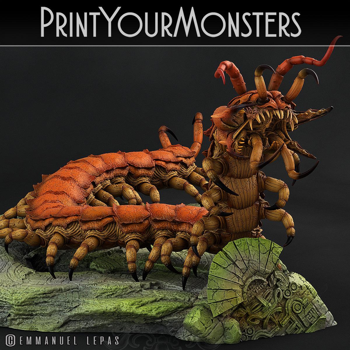 3D Printed Print Your Monsters Jungle Goblins Pack 28mm - 32mm D&D Wargaming