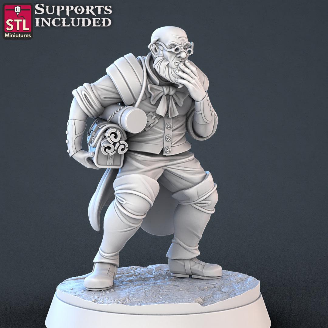 3D Printed STL Miniatures Constructors Set 28 - 32mm War Gaming D&D