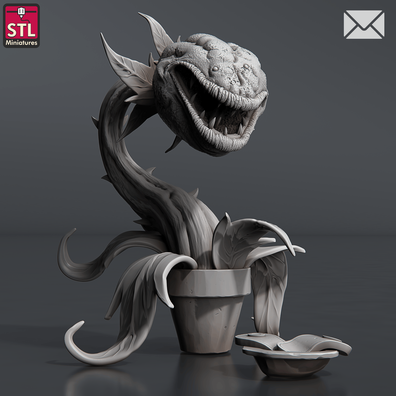 3D Printed STL Miniatures Herbalist Set 28 - 32mm War Gaming D&D