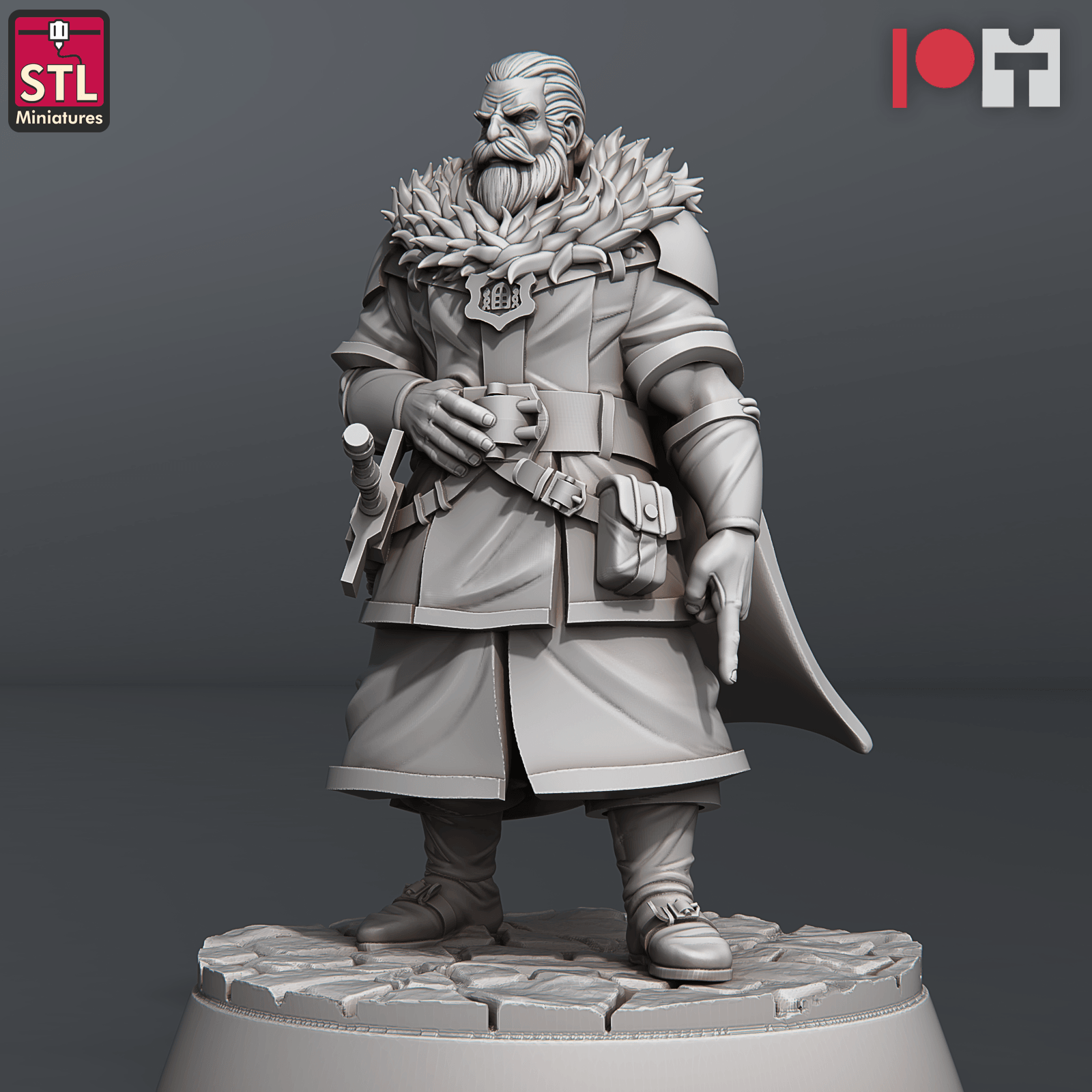 3D Printed STL Miniatures Jail Set 28 - 32mm War Gaming D&D