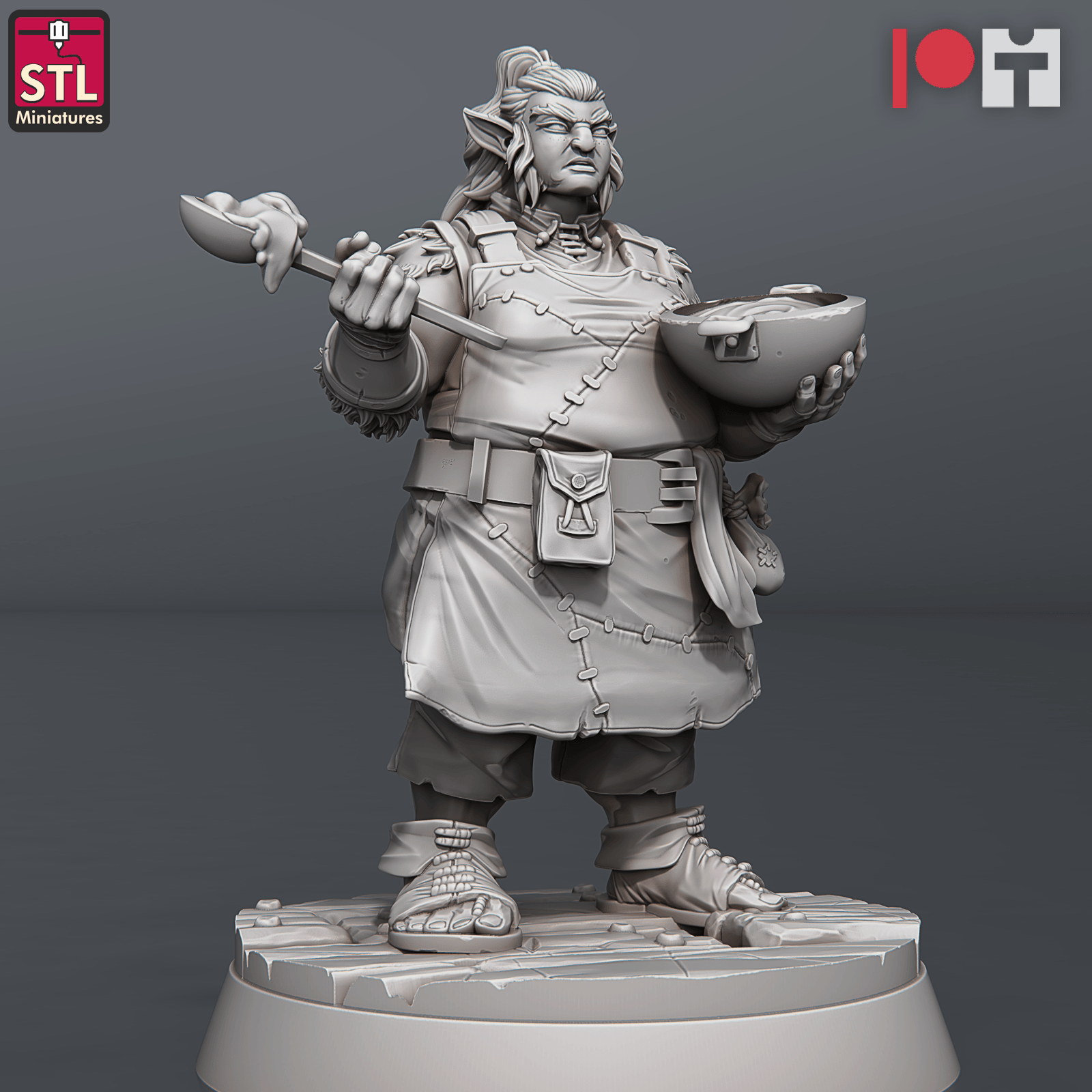 3D Printed STL Miniatures Jail Set 28 - 32mm War Gaming D&D