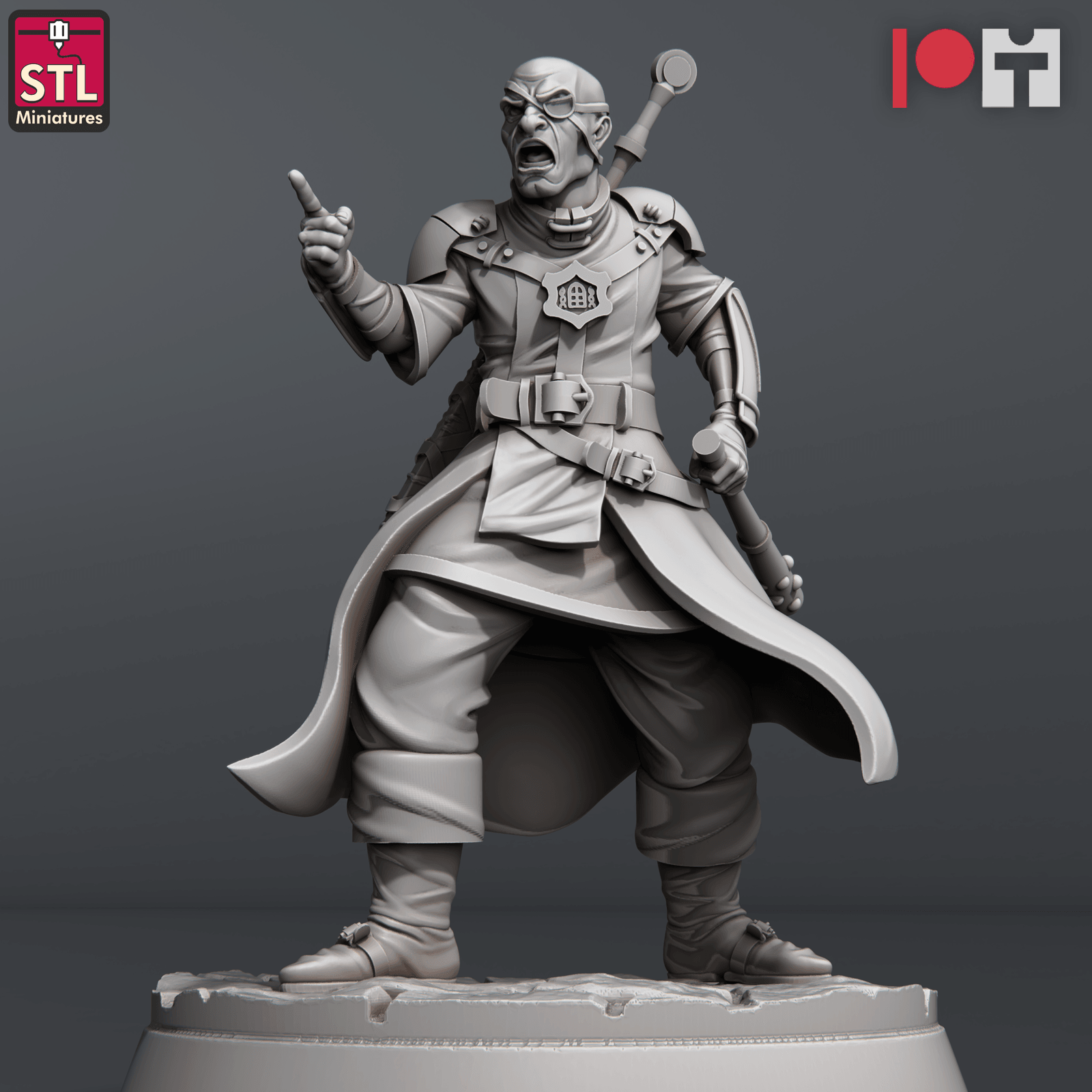 3D Printed STL Miniatures Jail Set 28 - 32mm War Gaming D&D