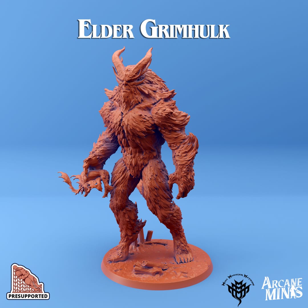 3D Printed Sordane Publishing Grimhulk Set 28mm 32mm D&D