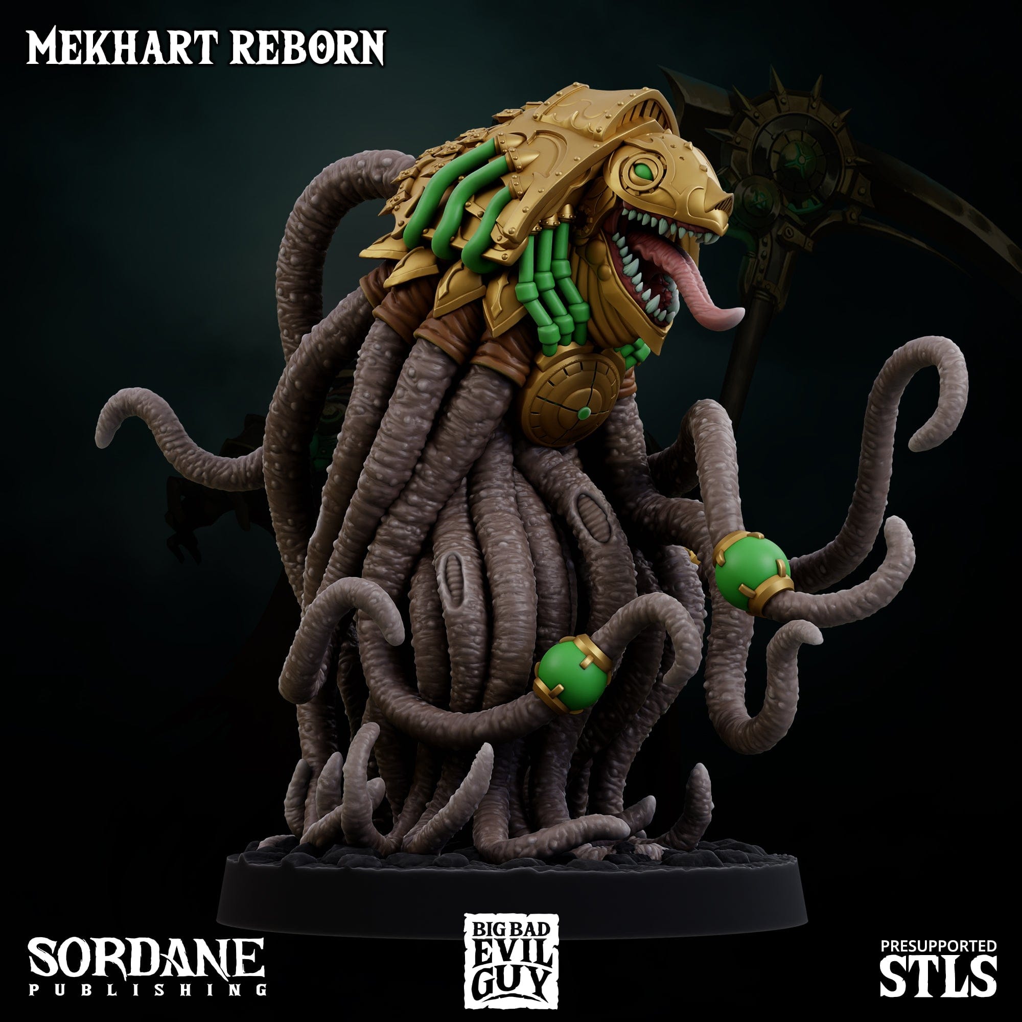 3D Printed Sordane Publishing Mekhart Reborn 28 32mm D&D