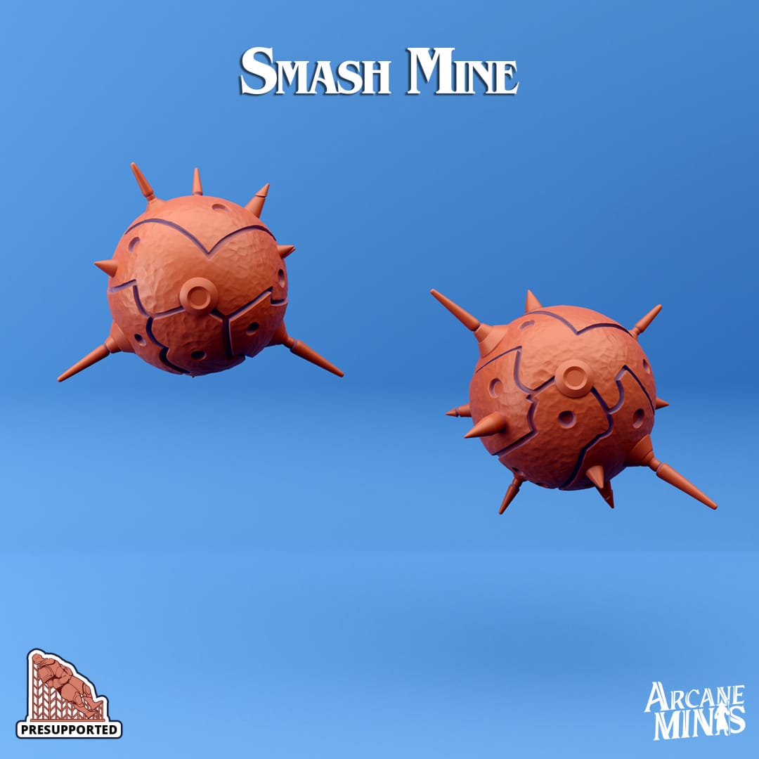 3D Printed Sordane Publishing Sky Mines 28 32mm D&D