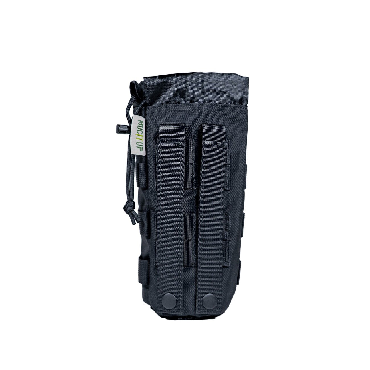 MUCITUP MUCTAC MOLLE Water Bottle Holder 500D Nylon Pouch – Black, Camo, Khaki