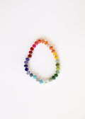 Natural Gemstone Bracelet + 14k Gold Filled Toggle : Key West