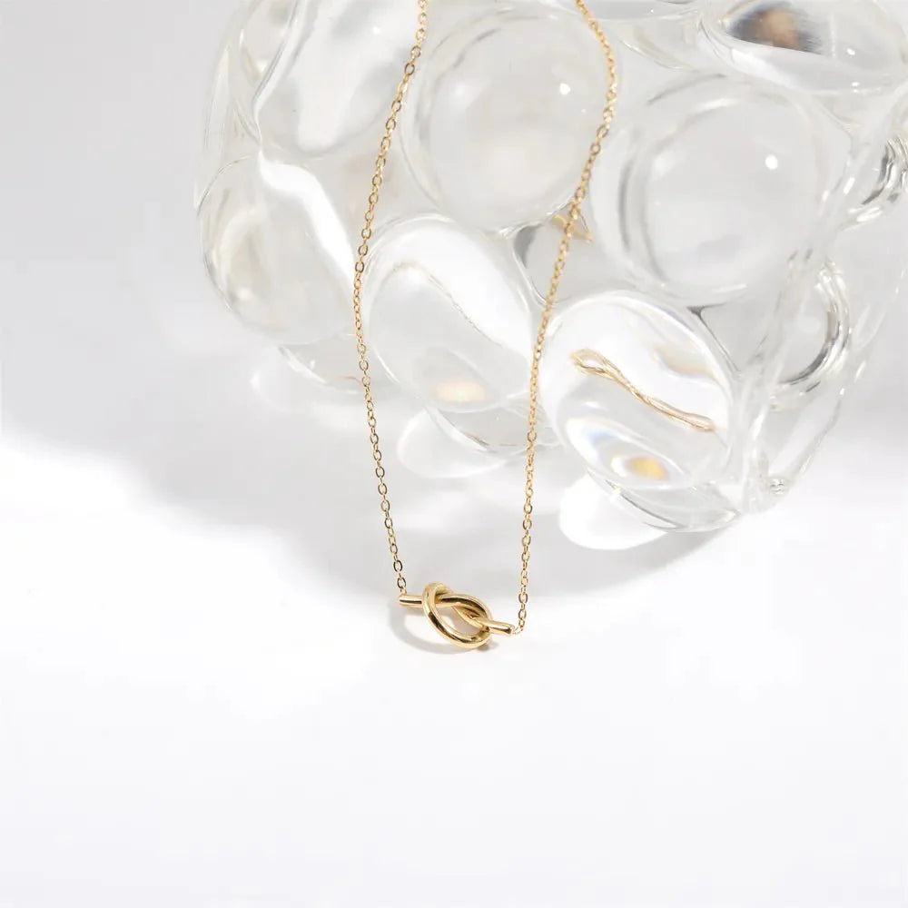 Solstice Knot Necklace
