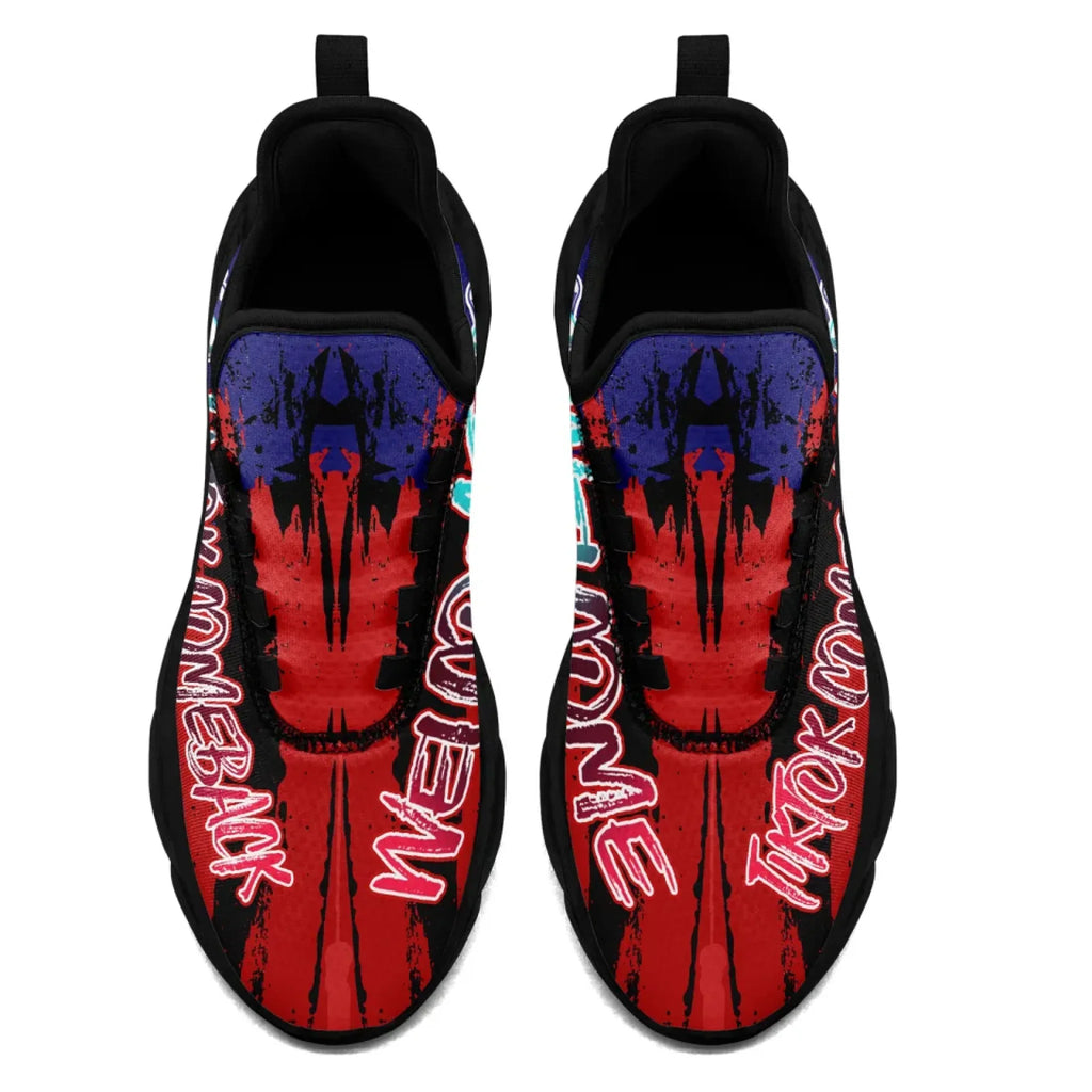 Custom TikTok Come Back Shoes, Personalized Stylish Breathable Sneakers for Men and Women