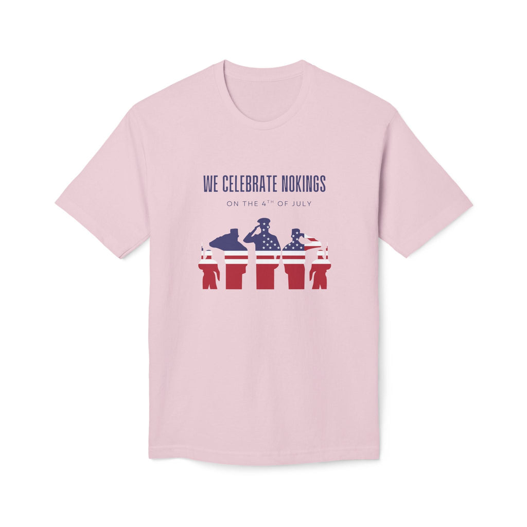 We Celebrate Nokings, on the 4th of July - Perfect for Political Events, Celebrations, Casual Wear, Gift for Activists