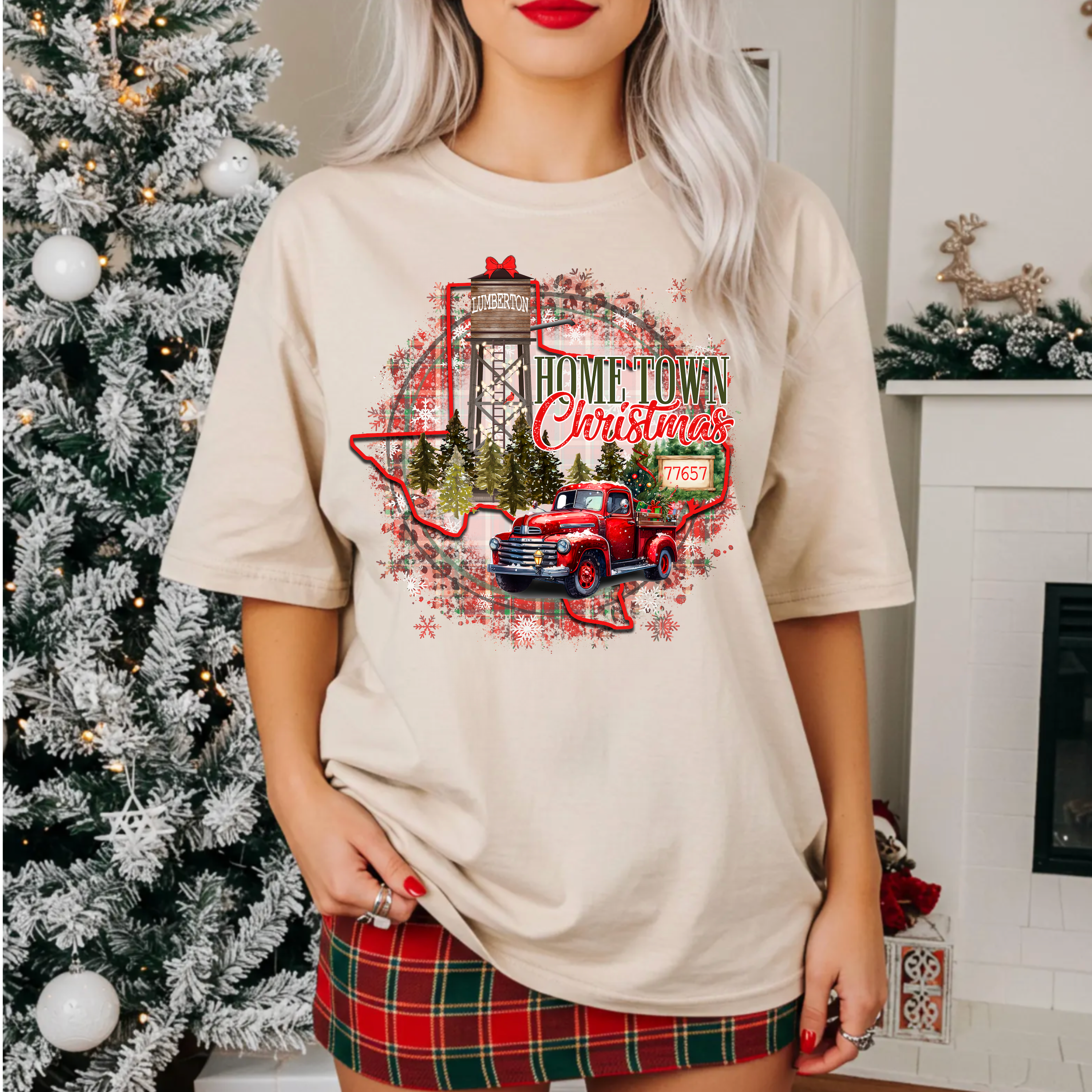 Home Town Christmas Crewneck
