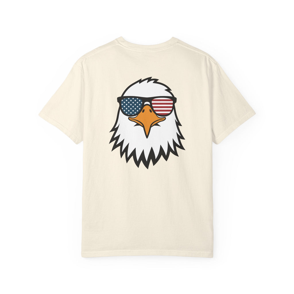 Grillin' Like a Villain Unisex T-Shirt | Patriotic BBQ Tee with Eagle Design
