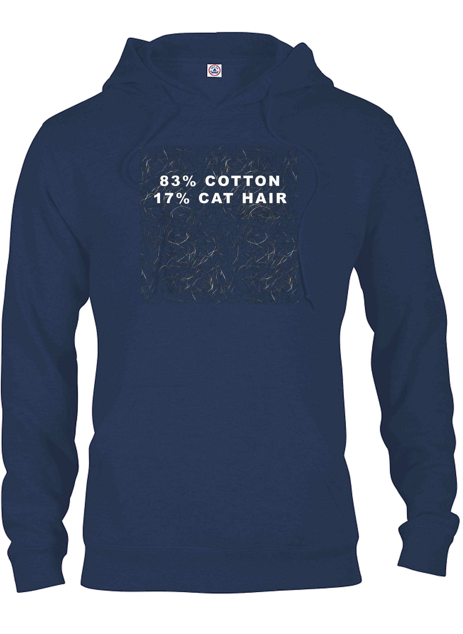 83% Cotton 17% Cat Hair T-Shirt