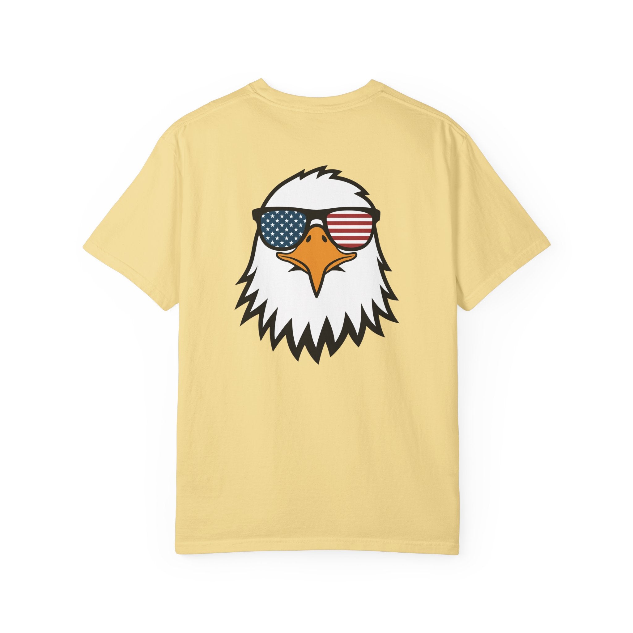 Grillin' Like a Villain Unisex T-Shirt | Patriotic BBQ Tee with Eagle Design