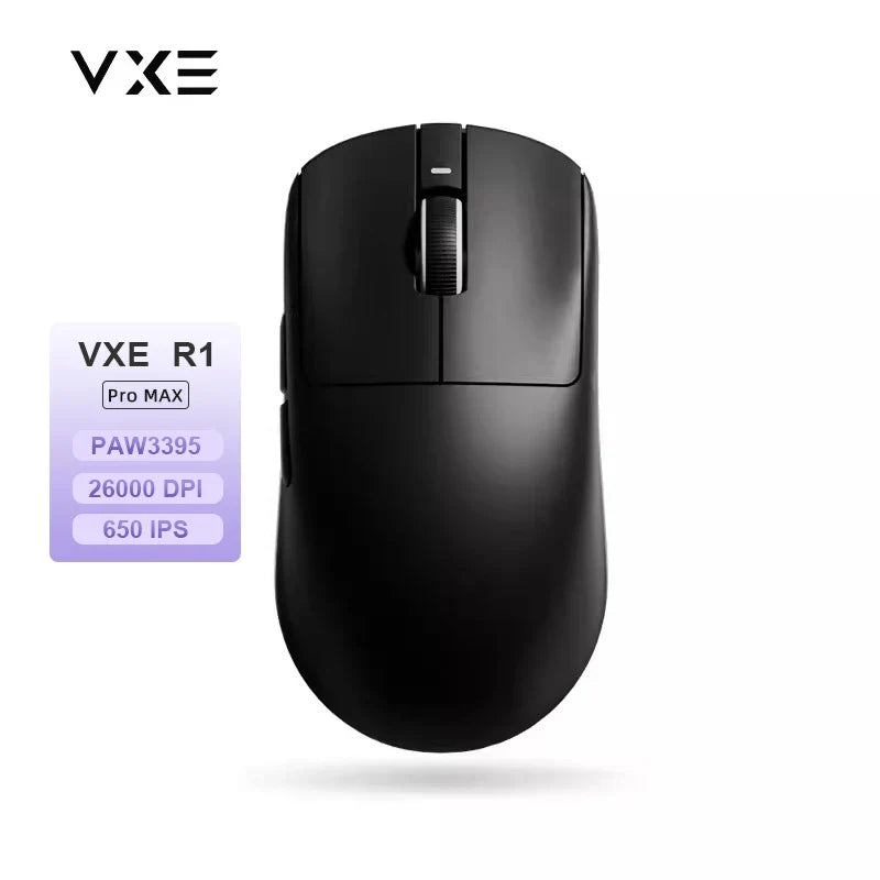 Rechargeable 2.4 GHz Wireless Gaming Mouse - Lightweight Ergonomic, Up to 26000 DPI for Esports
