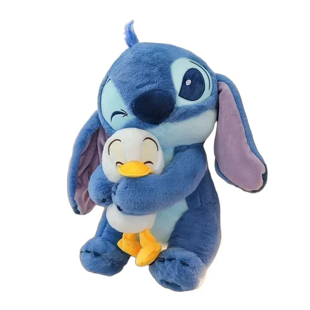Stitch Lilo Duck Plush Toy - 12 in (30 cm) Soft Stuffed Animal, Kawaii Gift for Kids, Christmas & Birthday Decoration