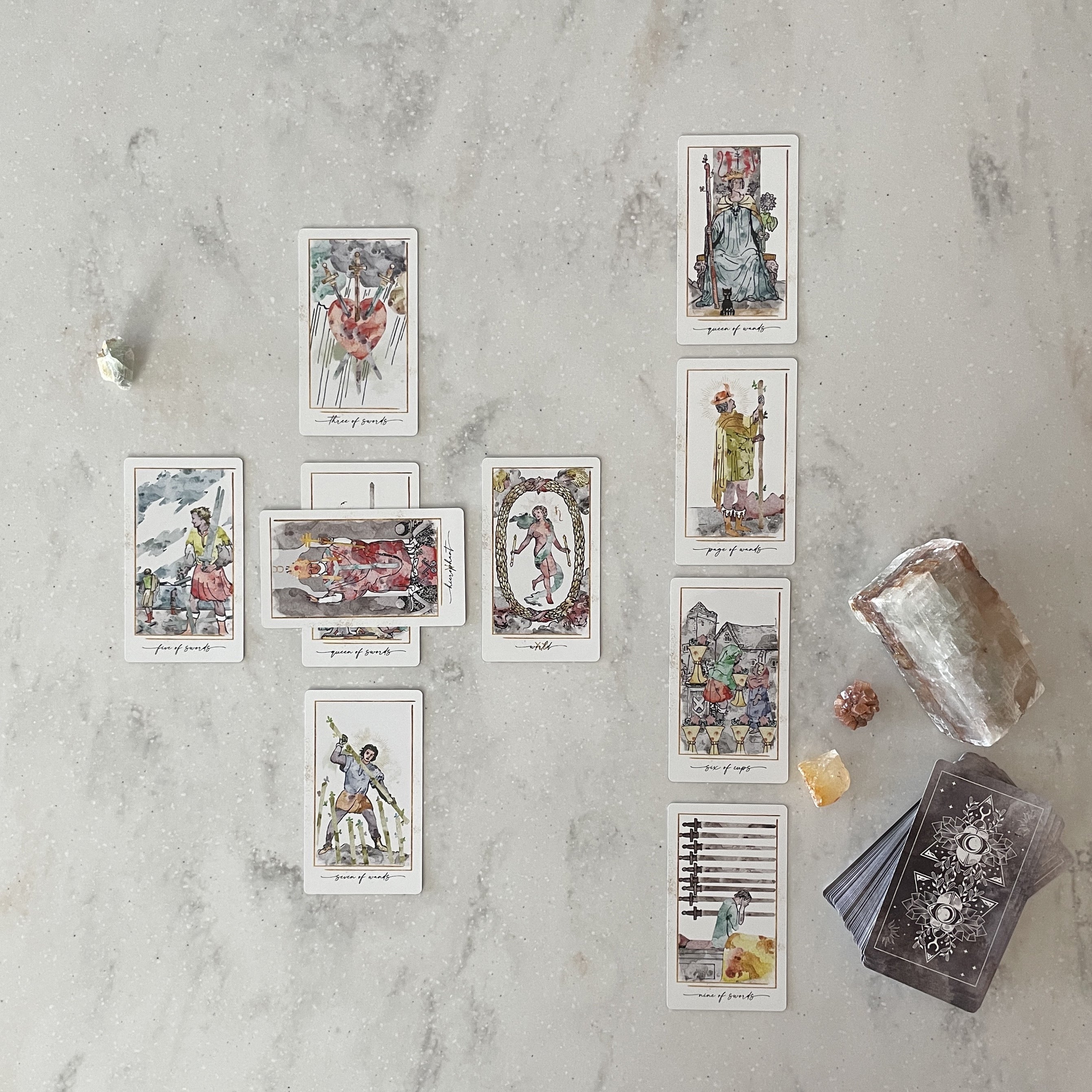 Modern Hue Tarot