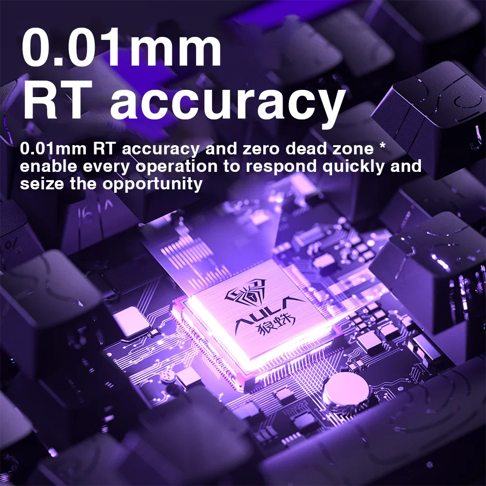 68-Key Magnetic Switch Gaming Keyboard — 8K Rapid Trigger Hot-Swap Mechanical RGB Wired