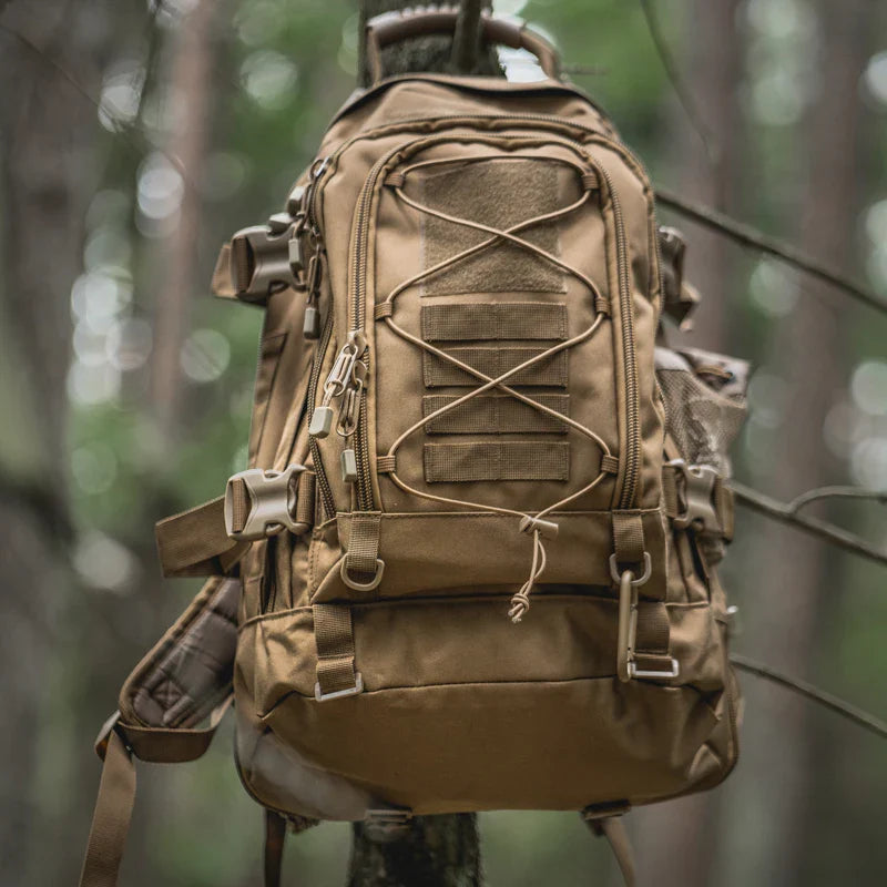 Expandable 40-65L Tactical Backpack – Military Molle Hiking & Camping Rucksack, Water-Resistant Travel Pack
