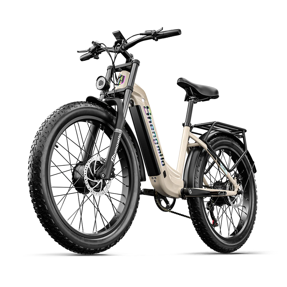 2000W Dual Motor Electric Fat Tire E-Bike for Adults – 48V 17.5Ah Battery, 26-Inch Commuter Electric Bicycle