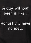 A day without beer is like Kids T-Shirt