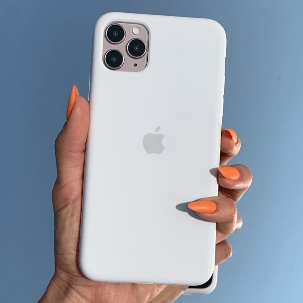 iPhone Silicone Case (White)