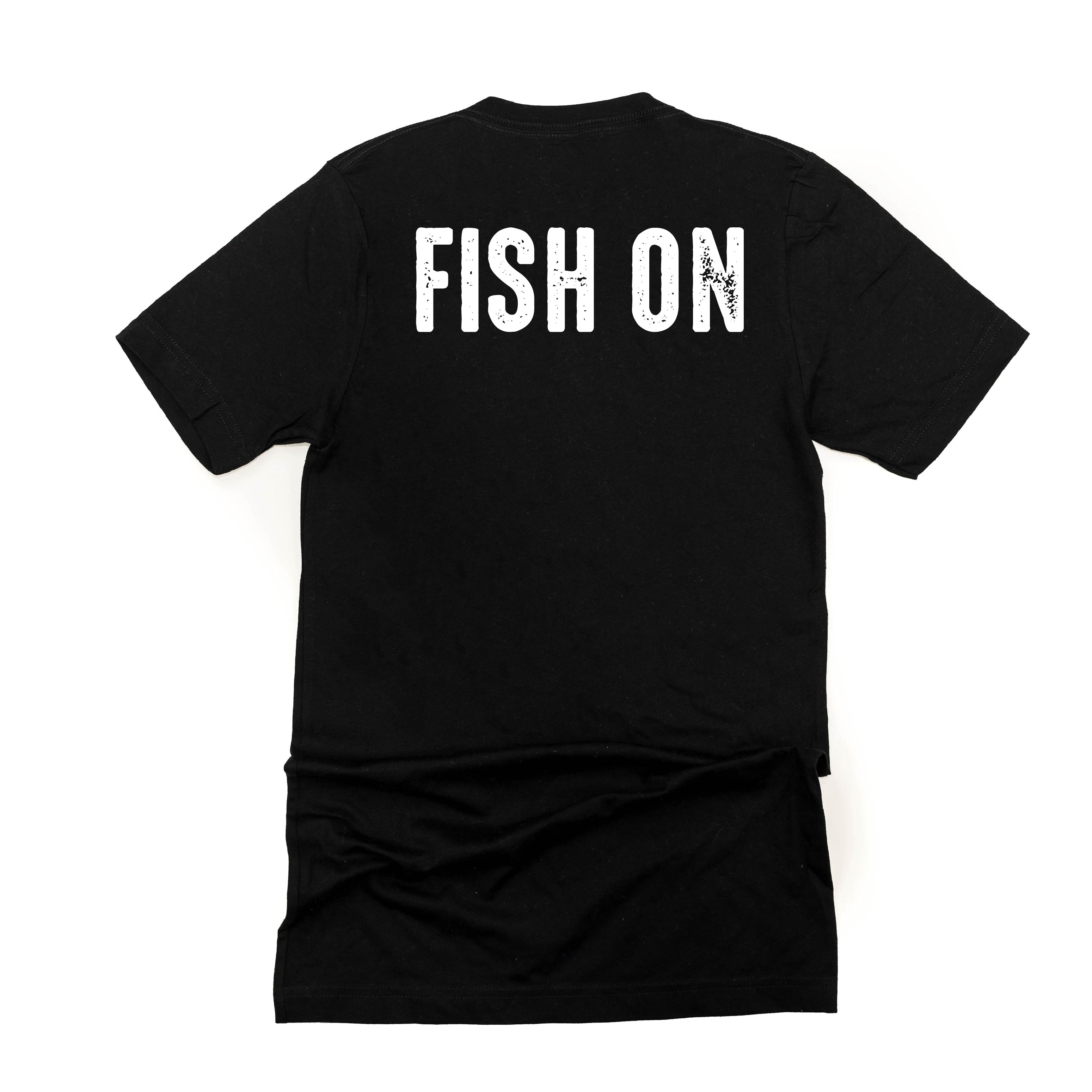 Mountain Fish & Pole - Fish On (pf&b)  - Unisex Tee