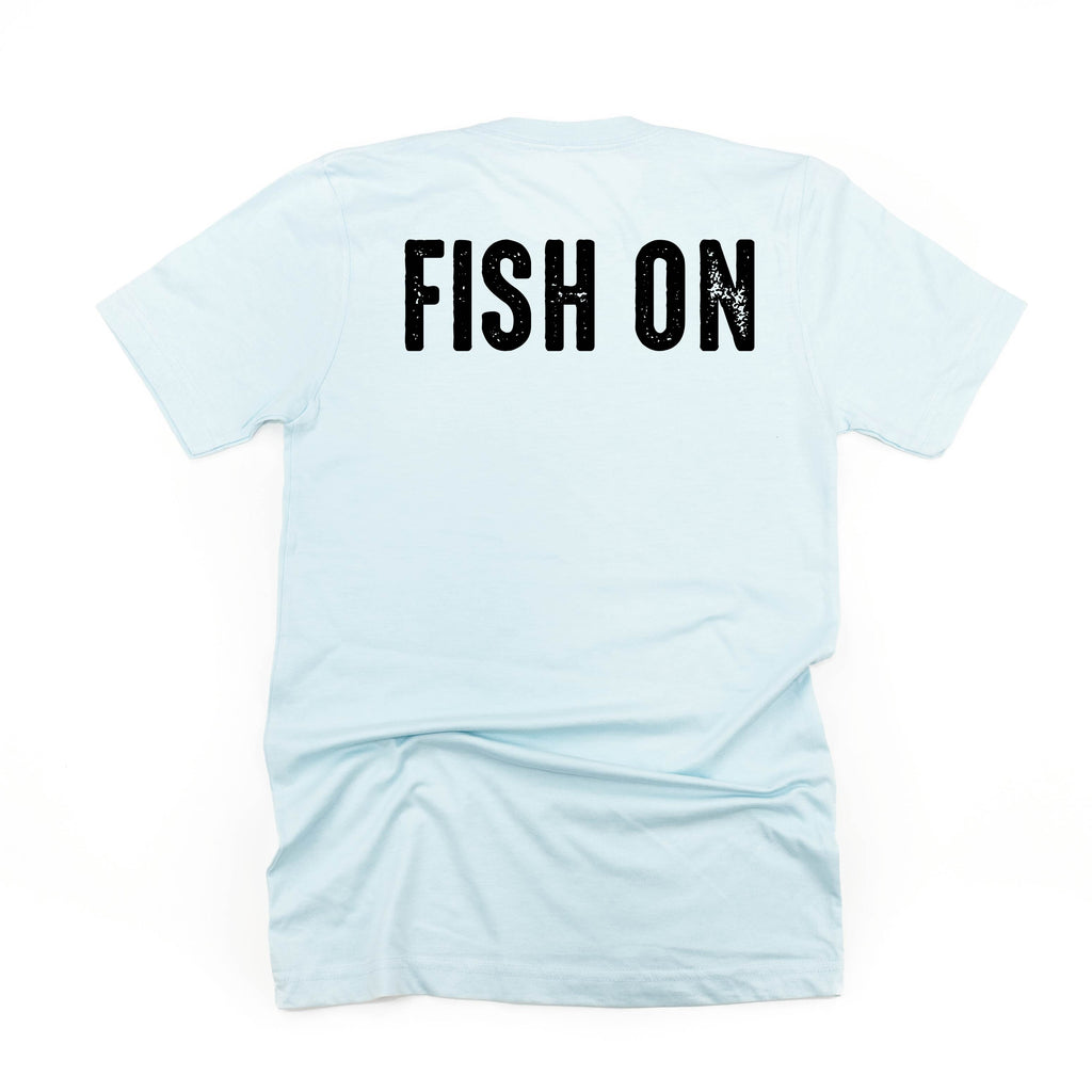 Mountain Fish & Pole - Fish On (pf&b)  - Unisex Tee