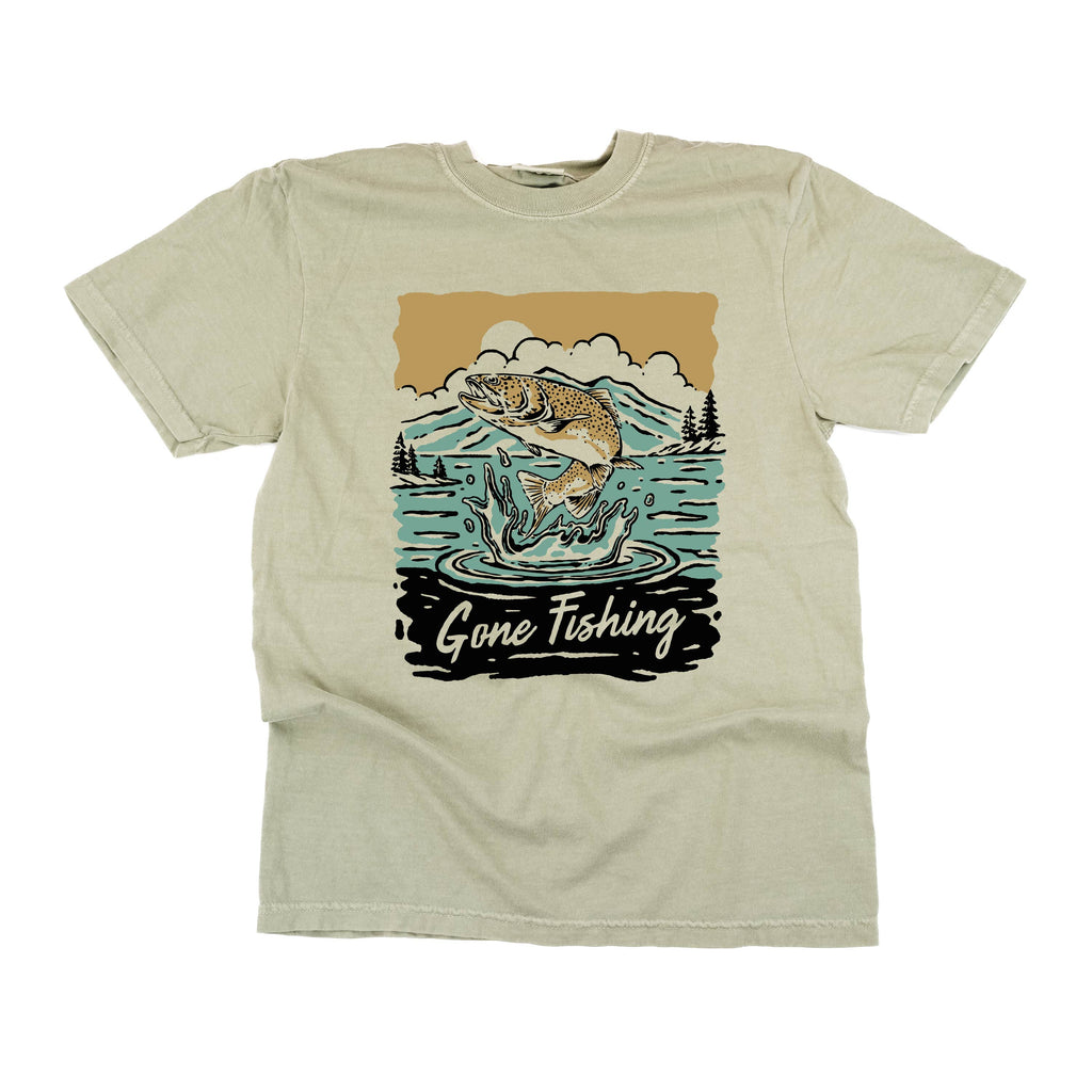Gone Fishing - Comfort Colors Tee