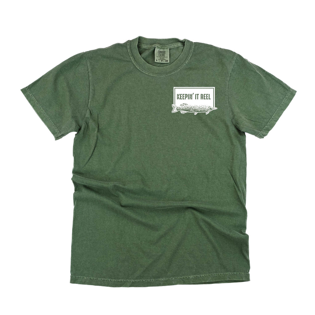 Keepin' It Reel - Fishing Reel (pf&b) - Comfort Colors Tee
