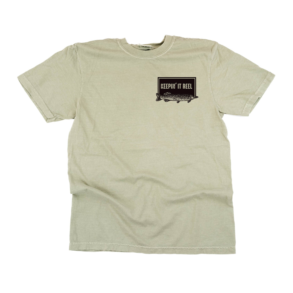 Keepin' It Reel - Fishing Reel (pf&b) - Comfort Colors Tee