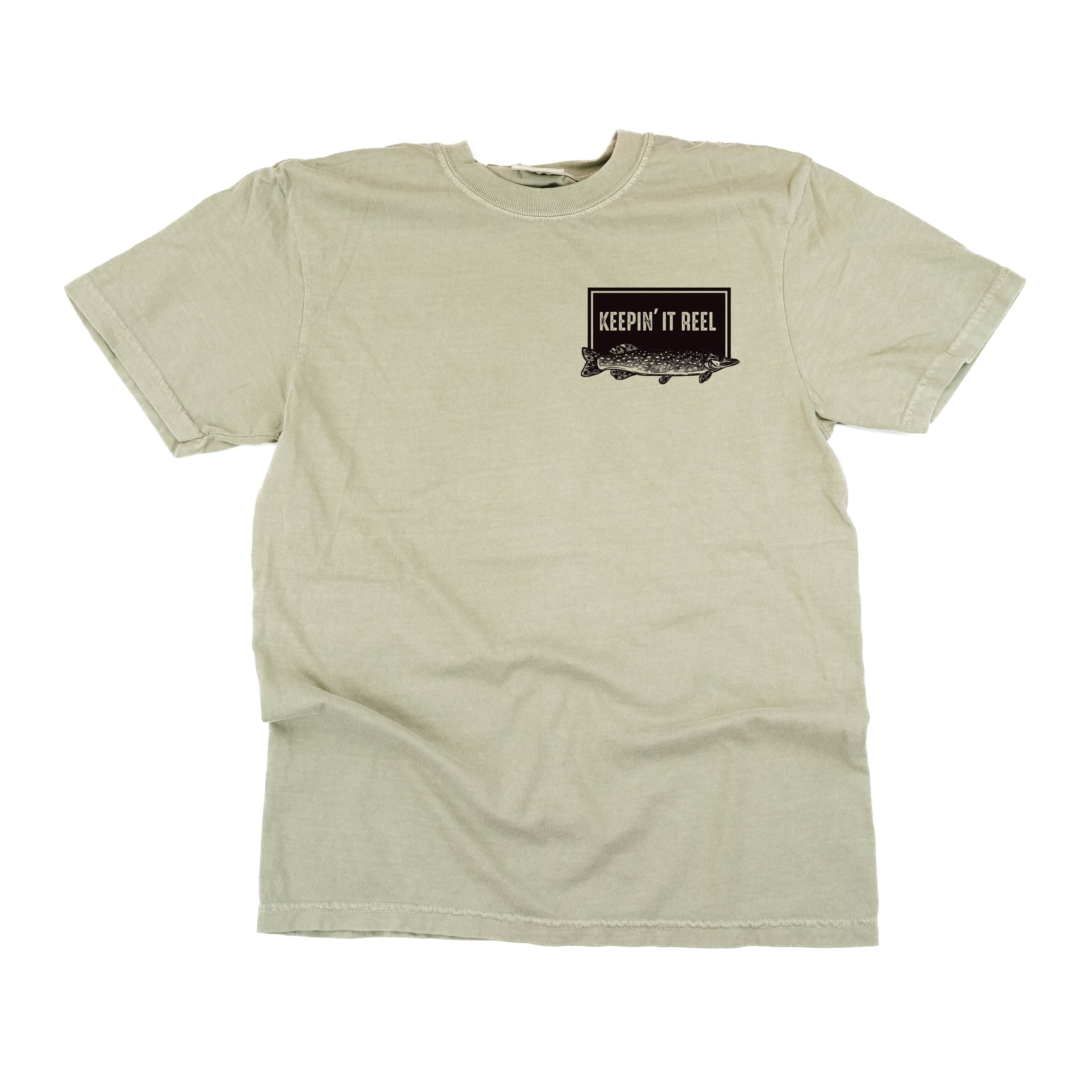 Keepin' It Reel - Fishing Reel (pf&b) - Comfort Colors Tee