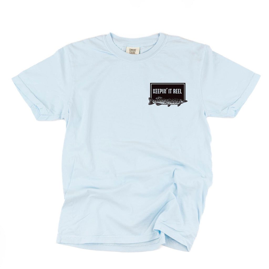 Keepin' It Reel - Fishing Reel (pf&b) - Comfort Colors Tee