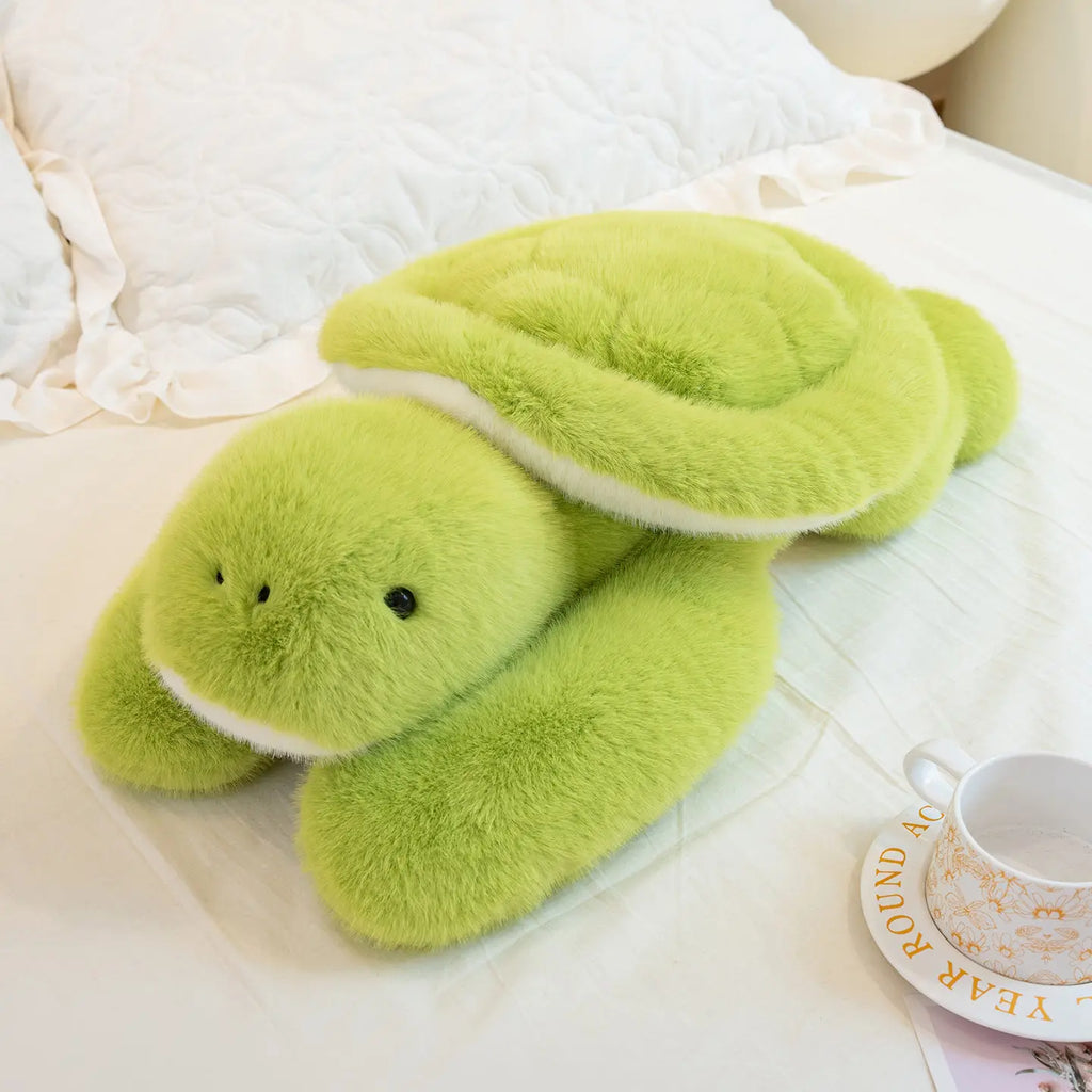 Long-Arm Weighted Plush Animal Pillow – Soft Fluffy Raccoon, Koala, Bear & Giraffe Cushion